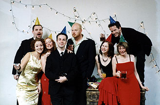 Part of the Twelfth Night cast, photo (c) The Bacchanals